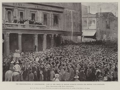 The Demonstrations at Johannesburg by Henry Charles Seppings Wright